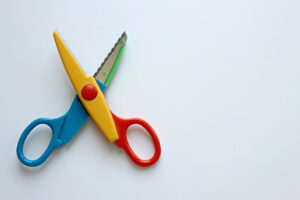 Colorful scissors