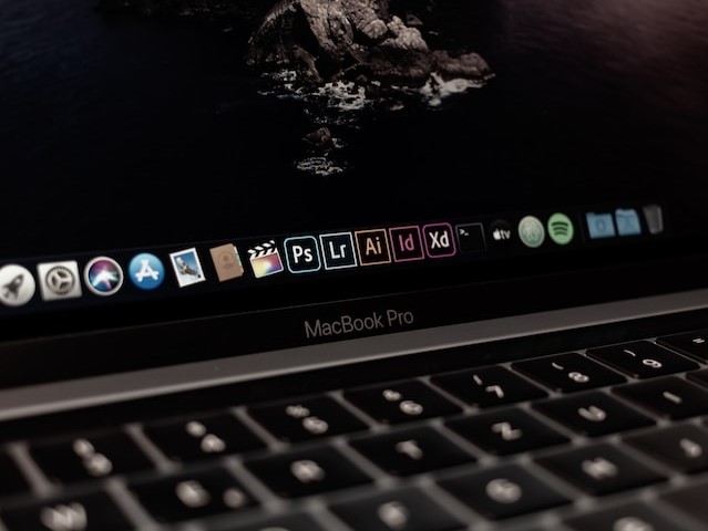 Photoshop Program on a MacBook Pro