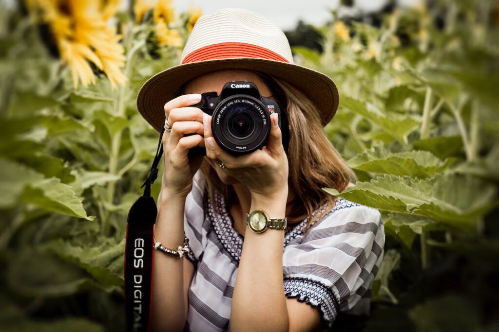 Female photographer