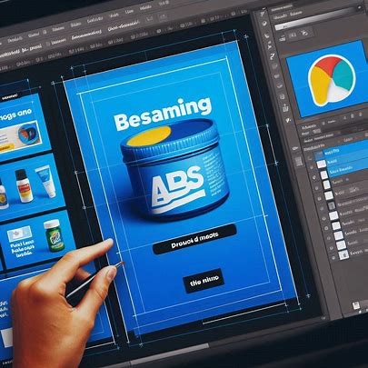 layers for a PPC ad campaign on photoshop